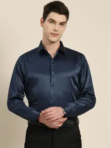 Hancock Men Slim Fit Opaque Formal Shirt