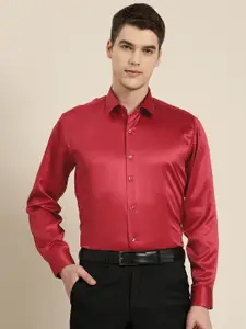 Hancock Men Slim Fit Opaque Formal Shirt