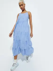 max URB_N Women Embroidered Tiered Dress