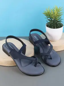 Mochi Women Leather One Toe Flats