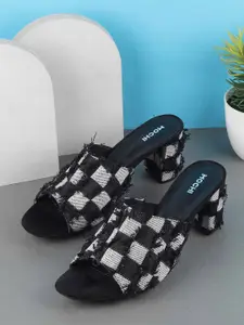 Mochi Printed Block Sandals