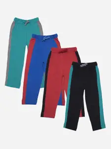 Dollar Champion Kidswear Boys Pack Of 4 Assorted Track Pants