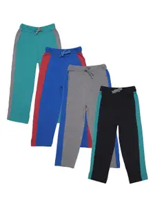 Dollar Champion Kidswear Boys Pack Of 4 Assorted Track Pants