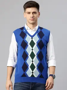 Pierre Carlo Men Argyle Sweater Vest