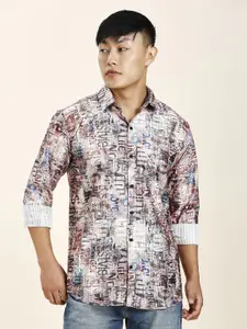 TRYBUY.IN Men Standard Opaque Printed Casual Shirt