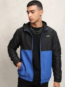 HIGHLANDER Men Colourblocked Crop Sporty Jacket