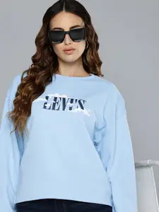 Levis Pure Cotton Brand Logo Printed Sweatshirt