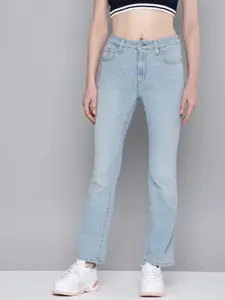 Levis Women 725 Bootcut High-Rise Light Fade Stretchable Jeans