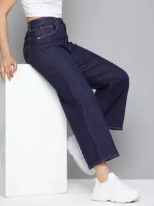 Levis Women Wide Leg High-Rise Stretchable Jeans