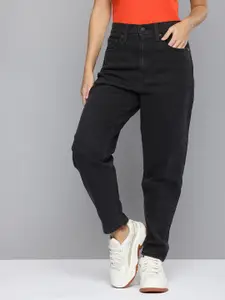 Levis Women Loose Tapered Fit High-Rise Stretchable Jeans