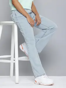 Levis Women Wedgie Bootcut High-Rise Heavy Fade Jeans