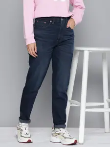 Levis Women Straight Fit High-Rise Light Fade Stretchable Jeans