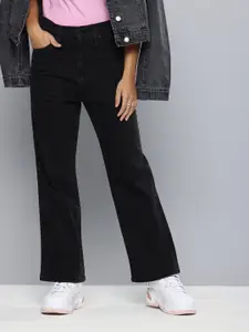 Levis Women Ribcage Bootcut High-Rise Light Fade Stretchable Jeans