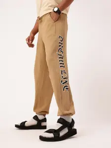Kook N Keech Men Printed Cotton Terry Relaxed Fit Joggers