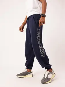 Kook N Keech Men Printed Cotton Terry Relaxed Fit Joggers