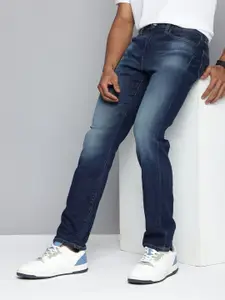 Levis Men 511 Slim Fit Low-Rise Heavy Fade Stretchable Jeans