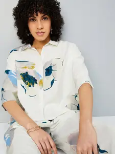 max Women Floral Opaque Printed Casual Shirt