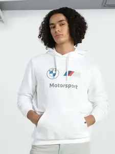 PUMA Motorsport Men Printed Hooded Motor Sports Sweatshirt