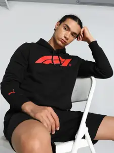 PUMA Motorsport Men Printed Hooded Sweatshirt