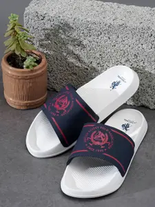 U.S. Polo Assn. Men Zane Printed Sliders