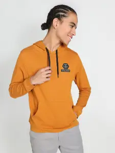 Flying Machine Men Hooded Round Neck Sweatshirt