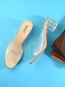 KARADDI Gold Confortable & Lightweight Heels