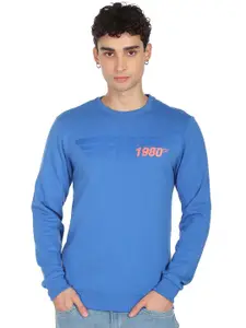 Flying Machine Men Printed Sweatshirt