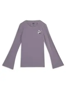 Puma Girls Long-sleeve Youth Slim Fit Tee