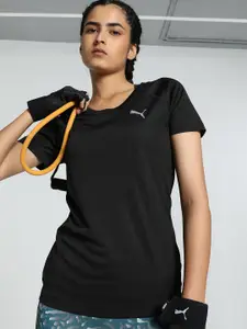 Puma Women RTG Slim Fit Training Tee Round Neck Tshirts