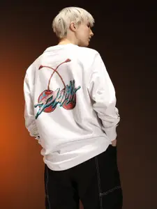 Puma Cherry On Top Long Sleeve Women's Oversized Fit Basketball Tee