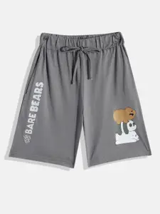 YK X Minute Mirth Boys We Bare Bears Printed Pure Cotton Shorts
