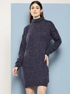 Chemistry Speckled Acrylic Mini Dress