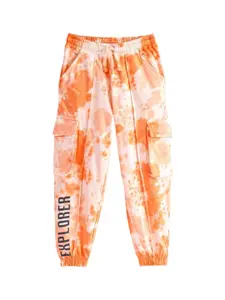 Honeyhap Boys Printed Pure Cotton Joggers