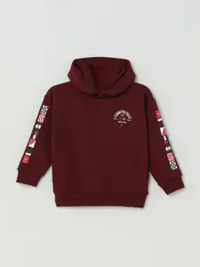 Tommy Hilfiger Boys Printed Hooded Sweatshirt