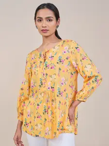 Global Desi Women Floral Printed Top