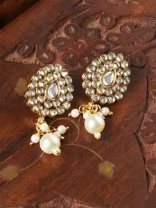 TEEJH Artificial Beads Drop Earrings