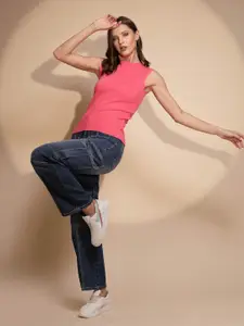 Global Republic Women Round Neck Top