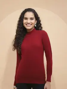 Global Republic Women Solid Organic Cotton Top