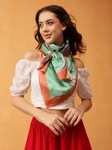 Silk Land Women Printed Scarf