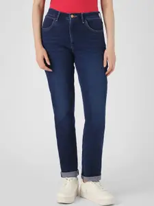 Wrangler Women Slim Fit High-Rise Stretchable Jeans