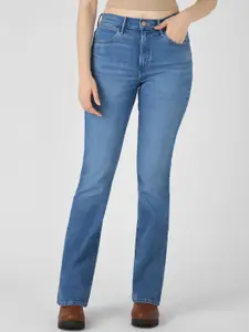 Wrangler Women Bootcut High-Rise Stretchable Jeans