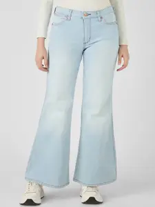 Wrangler Women Flared Light Fade Stretchable Jeans