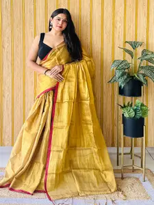 Anouk Woven Design Tissue Saree