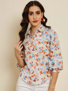 TANDUL Women Standard Floral Printed Casual Shirt