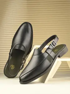 House of Pataudi Men Shoe-Style Sandals