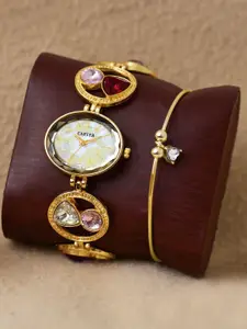 Sandy D Carter Women Set Of 2 Watch & Jewellery Set