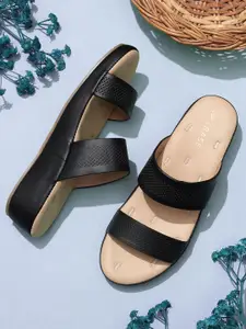 TRASE Open Toe Flatform Sandals
