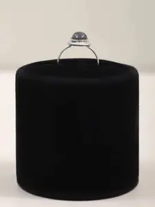 Exotic India Labradorite Gemstone Oval Shape Sterling Silver Designer Ring