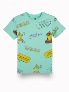 Gini and Jony Boys Printed T-shirt