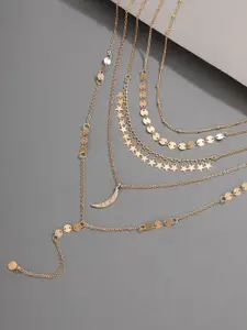 fabula Gold-Plated Multi Layered Necklace